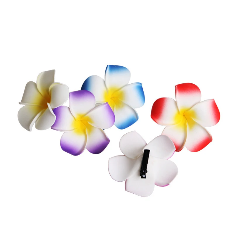 

41Pcs Artificial Flower Hawaiian Wreath Hair Clips Necklace Garland Fancy Dress Hawaii Beach Party Decoration Supplies