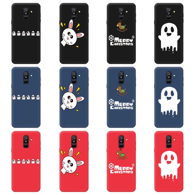 for Samsung Galaxy A10 A30 A50 A3 A5 2016 2017 Soft TPU Four Cover A6+ 2018 / A6 Plus J8 Case A310 510 |