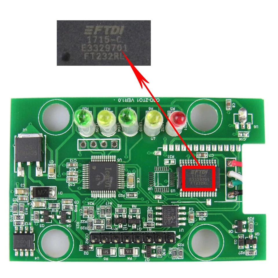 Реальный FT232RL чип ELM327 USB V1.5 ODB2 Автомобильный диагностический интерфейс сканер ELM 327 USB OBDII ELM-327 OBD 2 автоматический диагностический инструмент