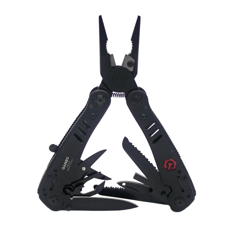 Ganzo G302B мульти инструменты складной нож Открытый Кемпинг Мультитул G302 складной нож комплект EDC Мини Ножницы отвертка Биты