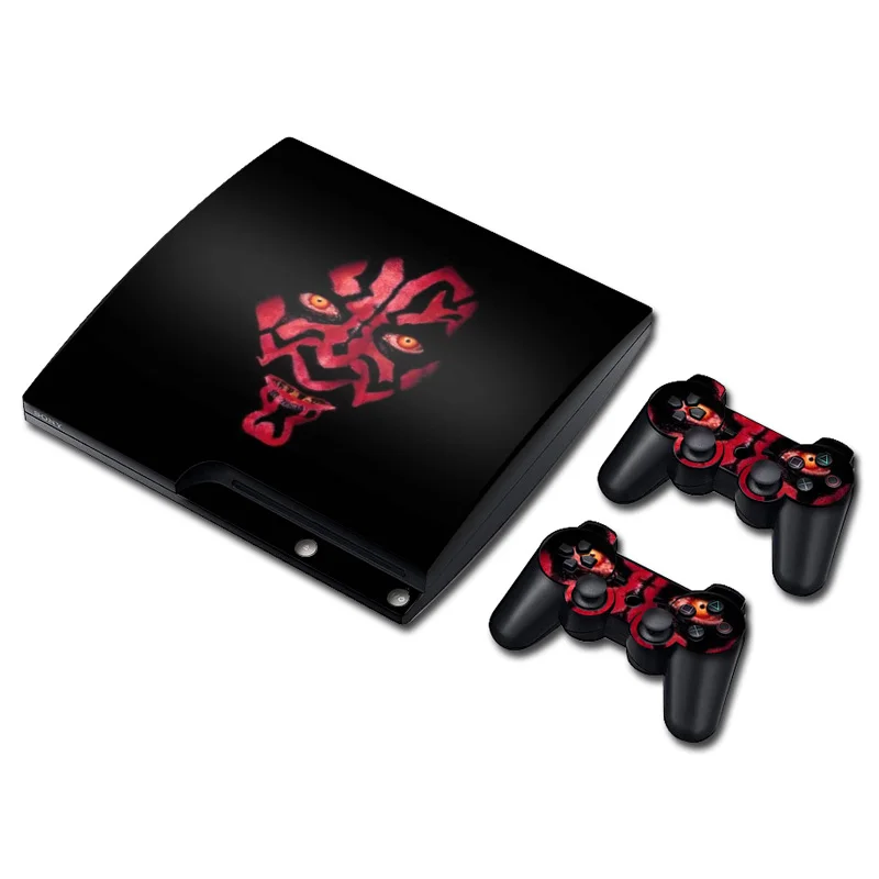 Пленка Звездные войны Кожа Наклейка для PS3 Slim playstation 3 консоли и контроллеры для PS3 скины наклейки Винил