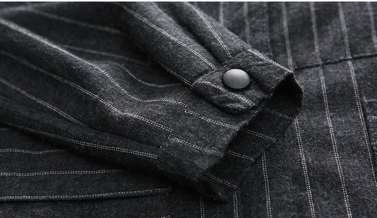 Сэм роспись производится новая зимняя плюс бархат щеткой хлопка в Тонкую Полоску