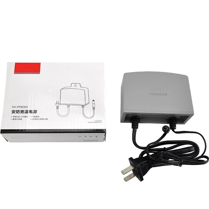 DH originele адаптер PFM301 водонепроницаемый Вход AC 180 ~ 264 v Выход DC 12 2A мощность voor cctv