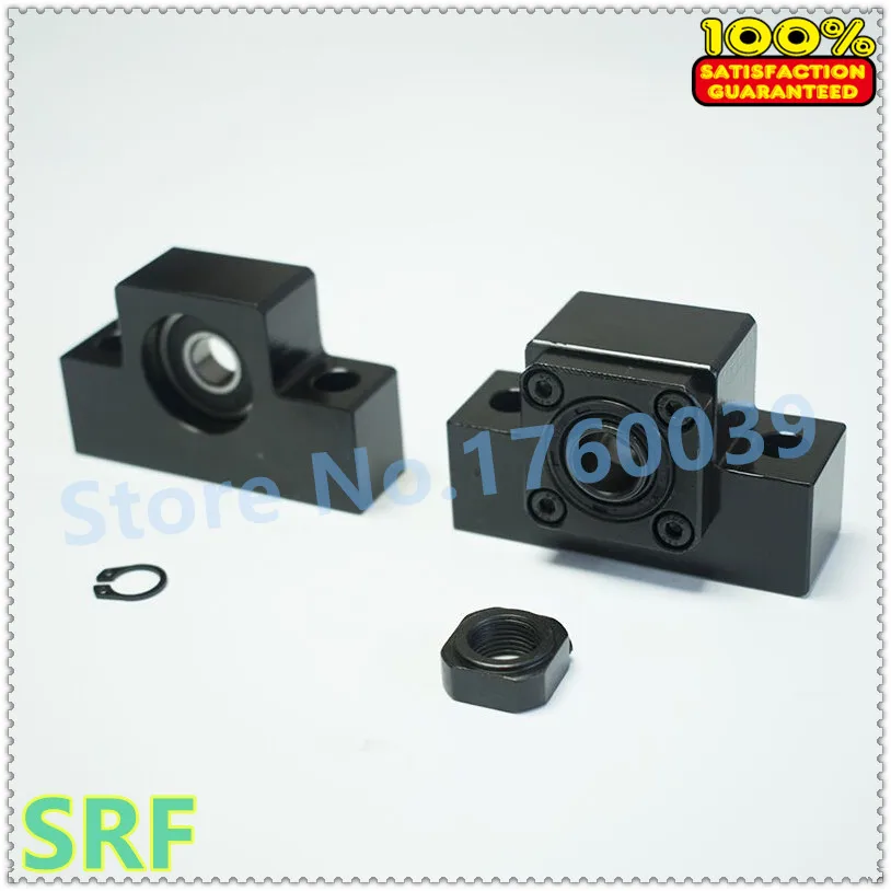 Шариковый винт EK/EF12 SFU1604 1605 1610 1 комплект|for cnc|end supportcnc part |