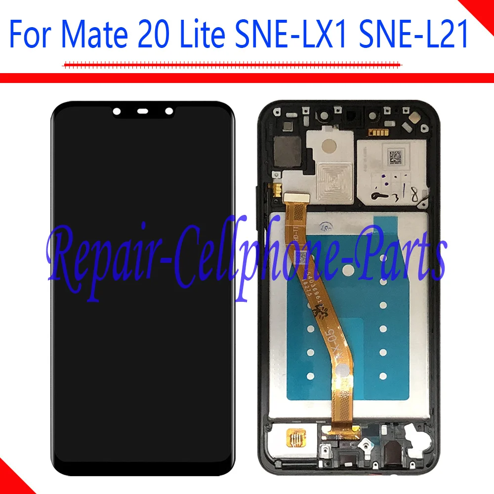 ЖК-дисплей с сенсорным экраном и дигитайзером в сборе + рамка для Huawei Mate 20 Lite SNE-LX1