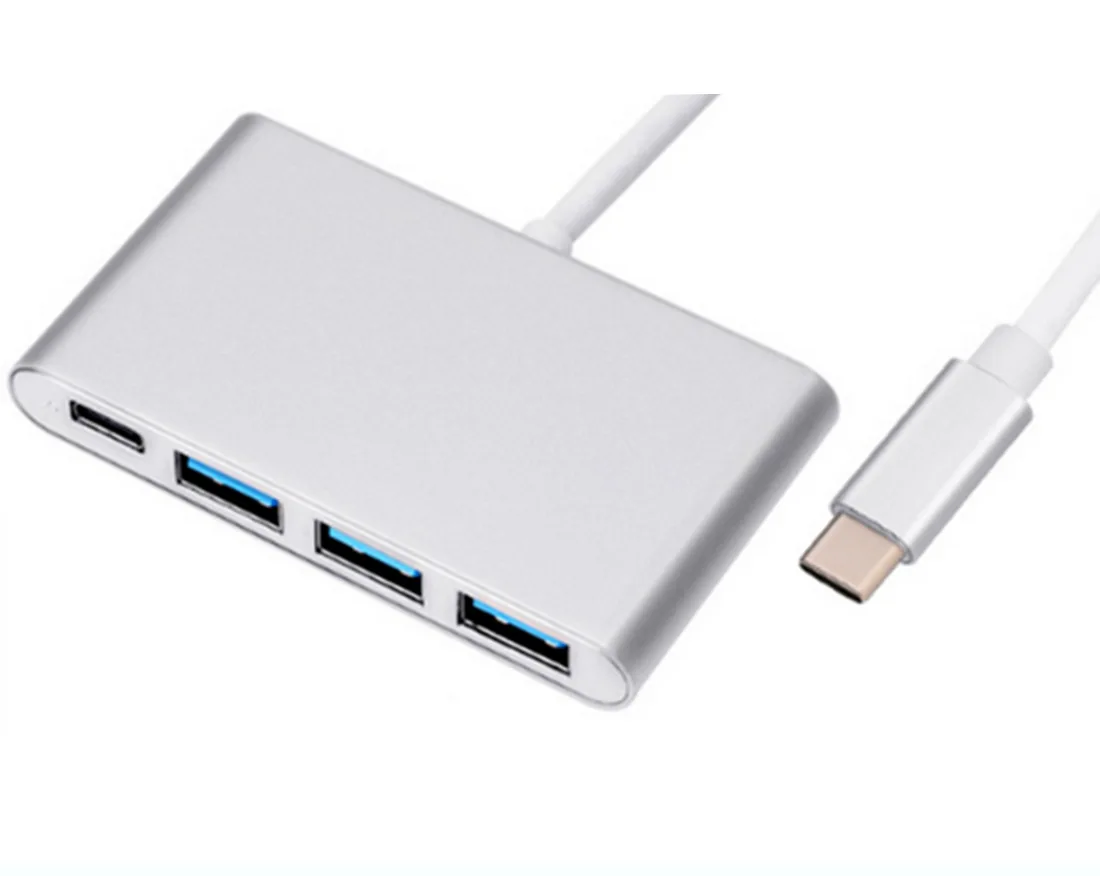 2018 многофункциональный адаптер Type C для USB 3 0 с 7 портами 2 концентратор драйвер
