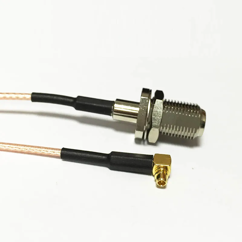 Новый выключатель с гнездом F штекер MMCX прямоугольный ОТРЕЗОК кабеля RG178 оптовая