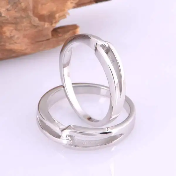 New Unique Couple Ring Vashiria Fashion Nice Plated Gold Jewelry Romantic For Men Women Loving Gift J208 | Украшения и аксессуары