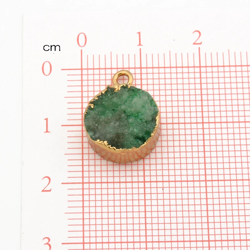 1 шт. модное ювелирное изделие подвески из натурального Друза подвеска сделай сам