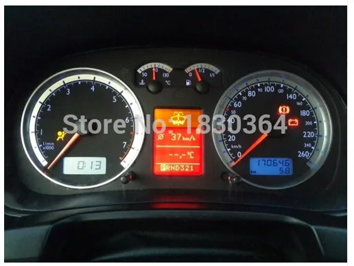 Новый Горячая Продажа Бесплатная Доставка VDO ЖК-Дисплей для Audi A3 A4 A6 VW с Высоким