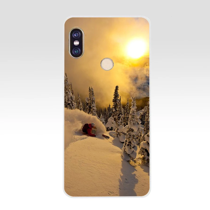 45AQ зимний Солнечный Мягкий Силиконовый ТПУ чехол для телефона xiaomi redmi 6 pro note 5 plus 4