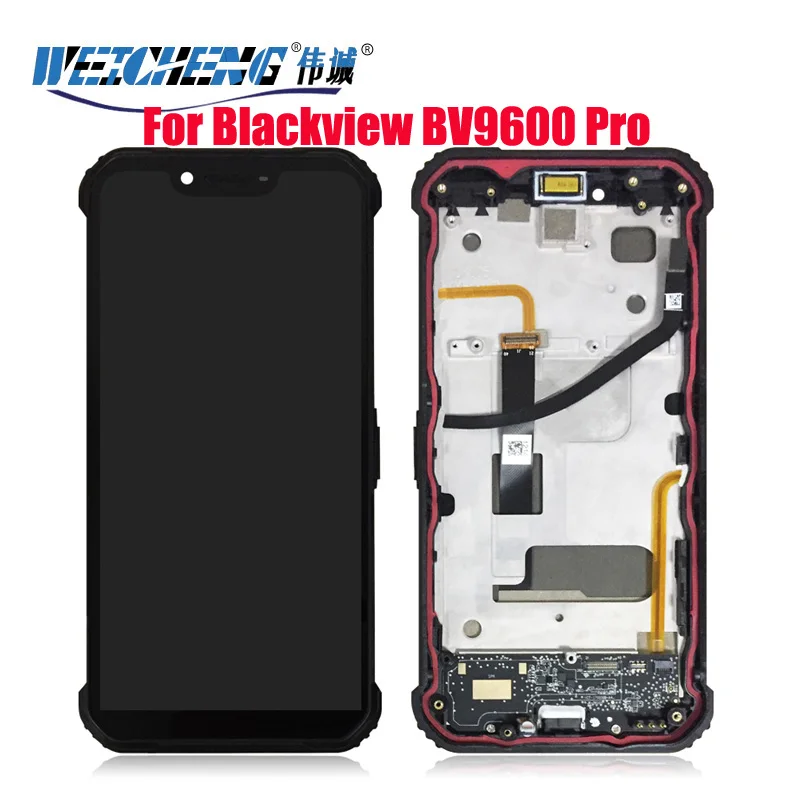 Для Blackview BV9600 Pro ЖК дисплей и сенсорный экран с рамкой для + Инструменты|Экраны