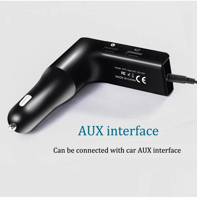 Автомобильный комплект jajabor с Bluetooth громкой связью fm передатчик A2DP MP3 плеер