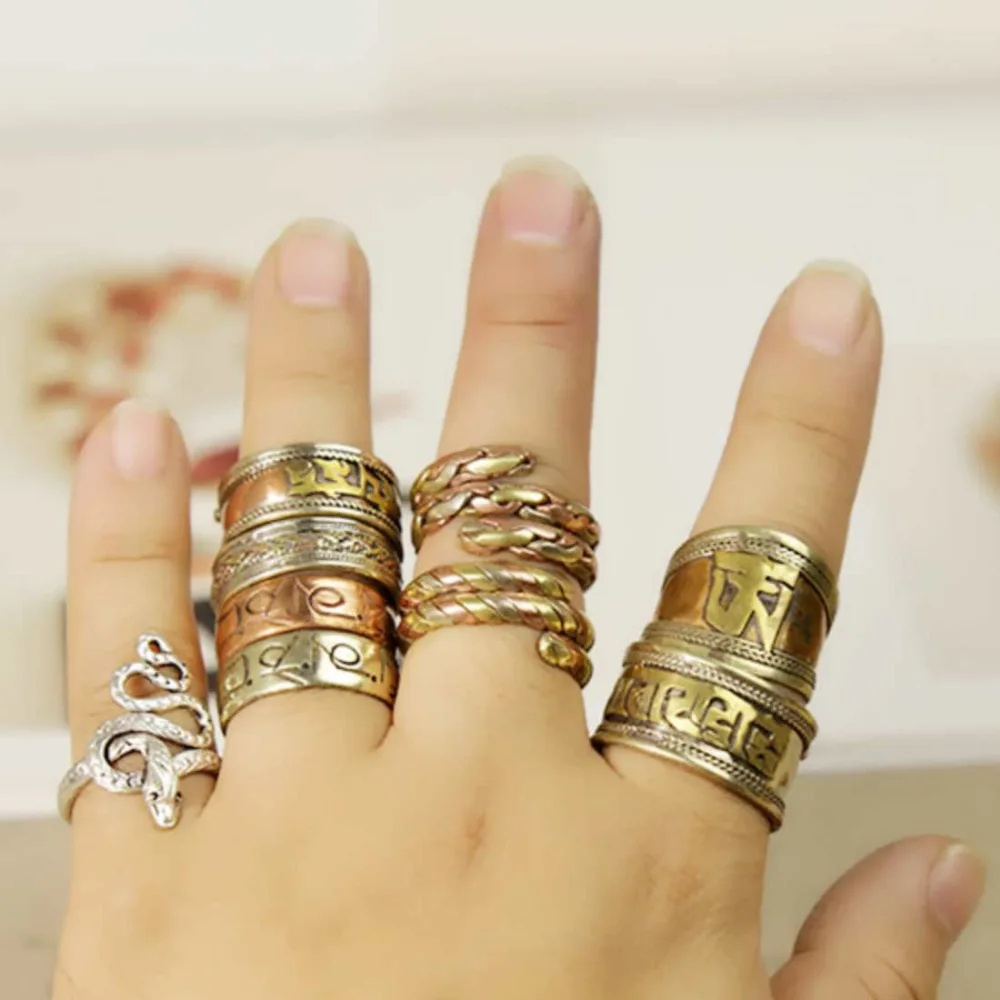 Горячая Распродажа новинка бесплатная доставка тибетское кольцо на большой