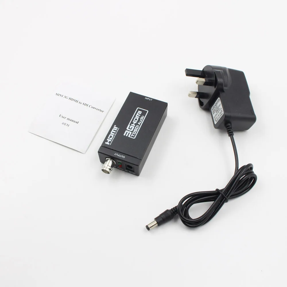 Мини 3g HDMI к SDI конвертер адаптер HD BNC SDI/HD SDI/3g 1080 P мультимедиа видео портативный