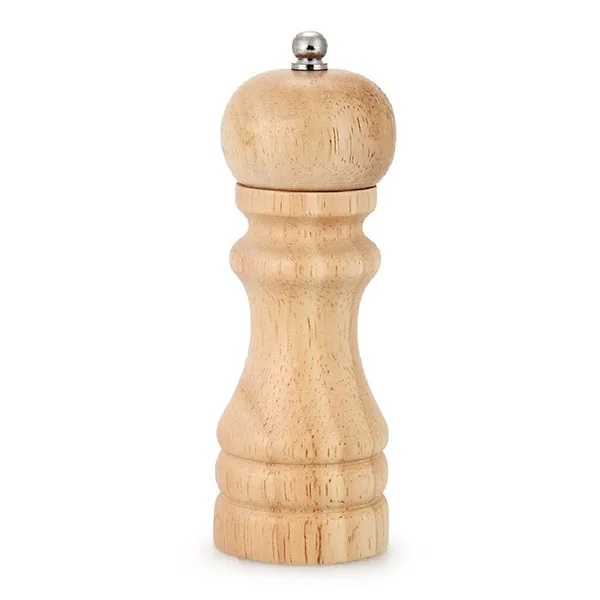 1pc Wooden Salt Pepper Grinder Spice Mills Hand Movement Manual Wood Mill Kitchen Tools Stainless Steel Core | Дом и сад