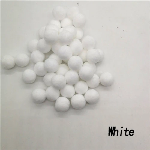 16 White 100 шт 20 мм помпоны меховой плюшевый шар для рукоделия DIY ювелирных изделий для дома, свадьбы, украшения одежды, принадлежности для фестивалей и мероприятий - Цвет: 16 White