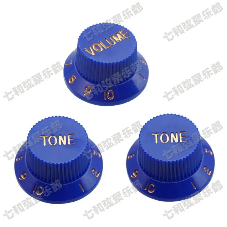 Аксессуары для гитары части черный цвет ручка электрогитары колпачок