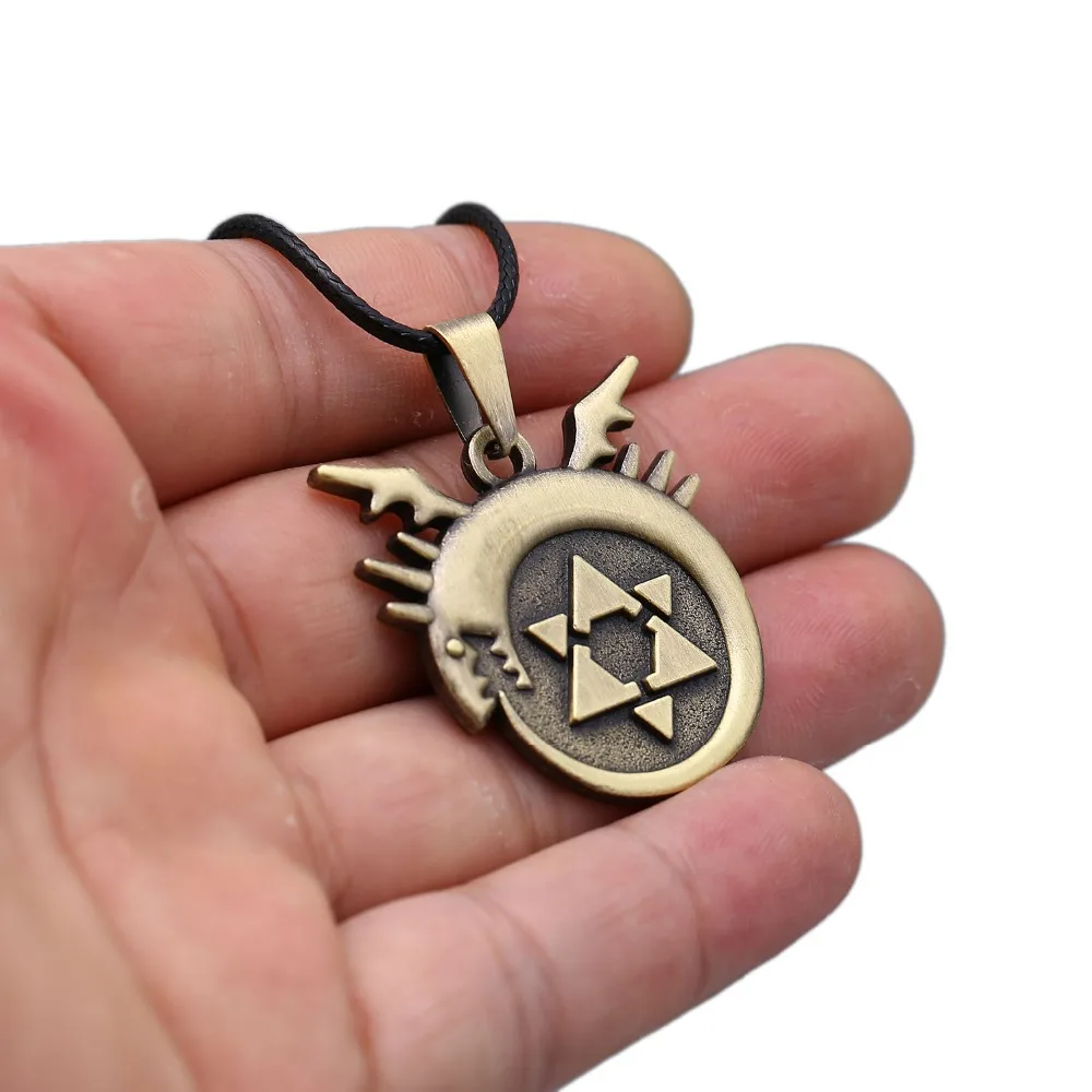 J Store New style Fullmetal Alchemist logo necklace bronze pendant charm chain for men women accessorie cosplay souvenir | Украшения и