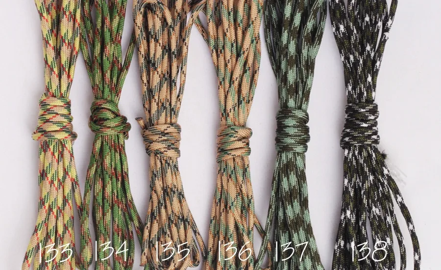 Паракорд 550 Паракорд парашютный шнур веревочка Mil Spec type III 7Strand 100FT оборудование для альпинизма кемпинга выживания
