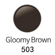 503 Gloomy Brown BIOMASER, 1 шт., медицинский Перманентный макияж, пигментные чернила для татуажа, 12 мл, подводка для бровей, губ, Areola, смешанные цвета, Tatooo, поставка машины - Цвет: 503 Gloomy Brown