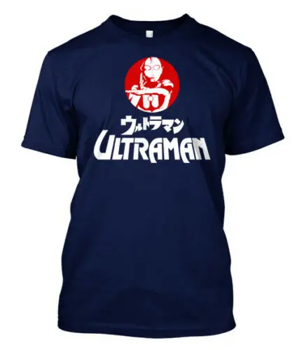 2019 смешной Ultraman 2 Пользовательские мужские черные футболки|Мужские футболки| |