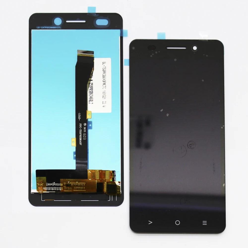 Дисплей для Highscreen Power Five EVO LCD в сборе с тачскрином Оригинал черный|Экраны для