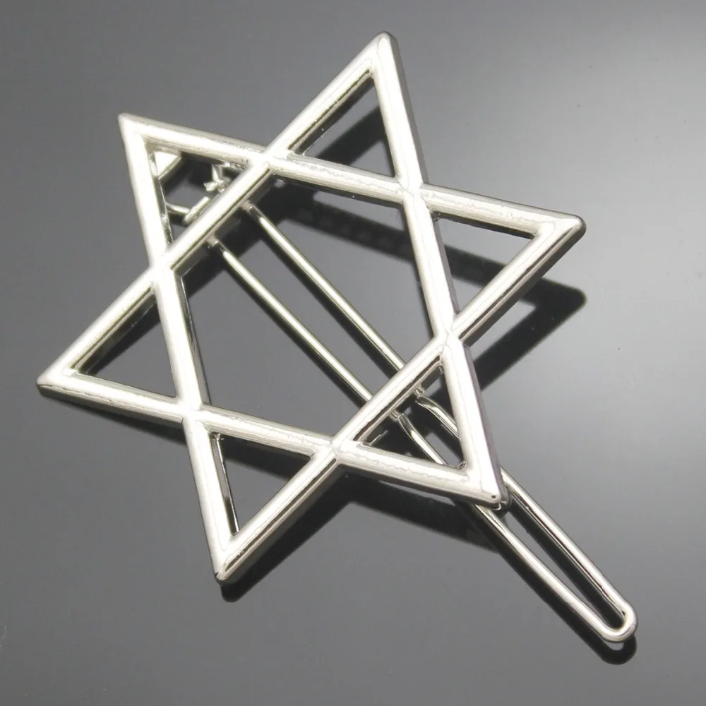Ювелирные изделия еврейская звезда Давида заколка для волос корона тиара