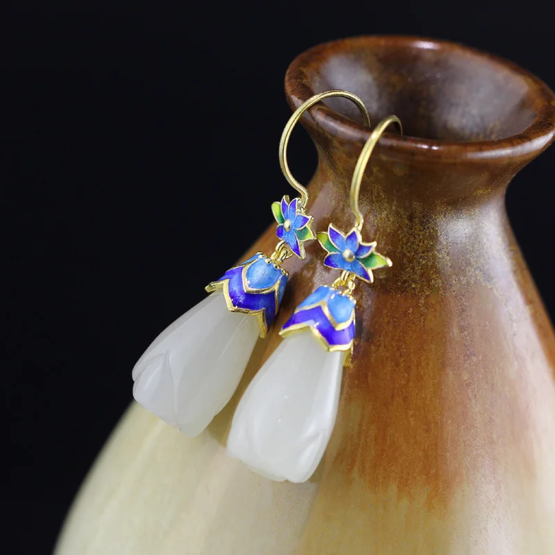 Женские серьги из серебра 925 пробы в стиле ретро|drop earrings|earrings forearrings for women |