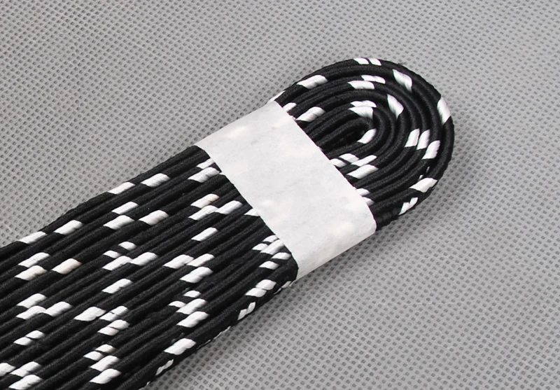 Тонкая подгонка для меча черно-белая Толстая шелковая струна Sageo самурая ножи