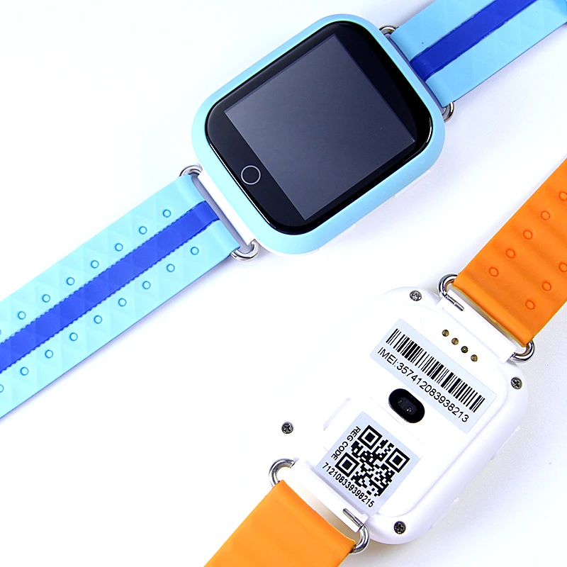Gps умные часы Q750 Q100 Детские умные часы с 1,54 дюймовым сенсорным экраном SOS устройство отслеживания местоположения вызова для детей безопасный PK Q50 Q90