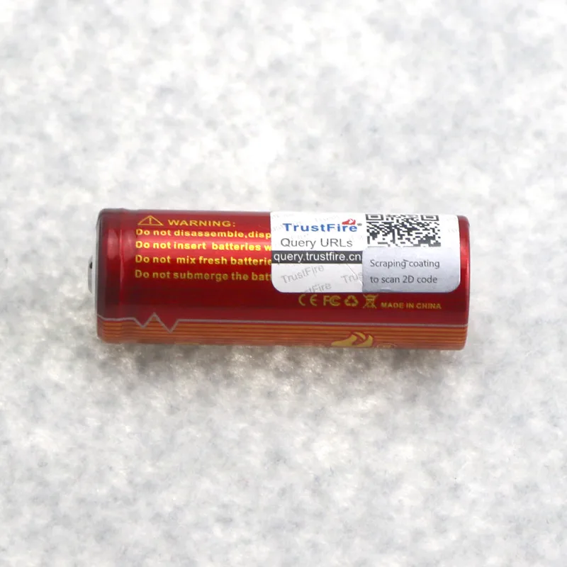 Trustfire IMR 18500 3 7 В литий ионная аккумуляторная батарея высокого Слива 1100 мАч с