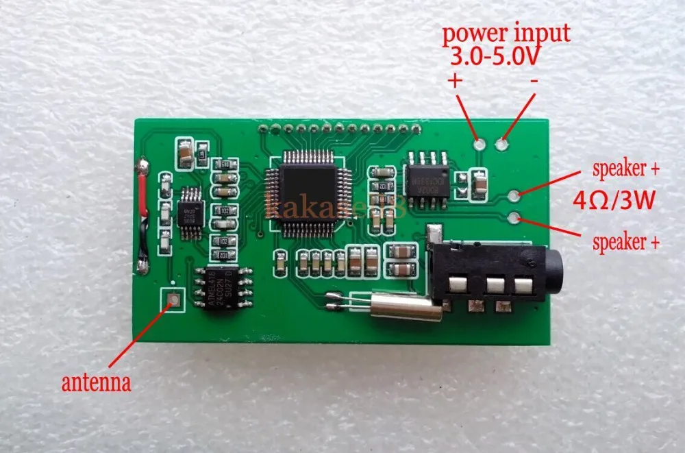 Цифровой беспроводной микрофон DSP PLL стерео аудио FM приемник от 87 МГц до 108 МГц|fm
