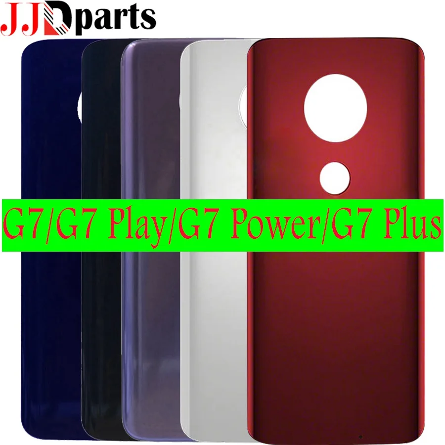 Для moto rola moto G7 XT1962 задняя крышка G7 Play Задняя крышка батареи для moto G7 power задняя дверь корпус панель