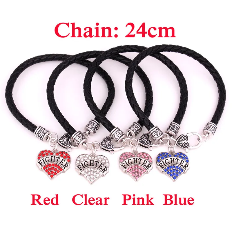 Трендовый женский браслет с подвеской в виде сердца красивые кристаллы три вида