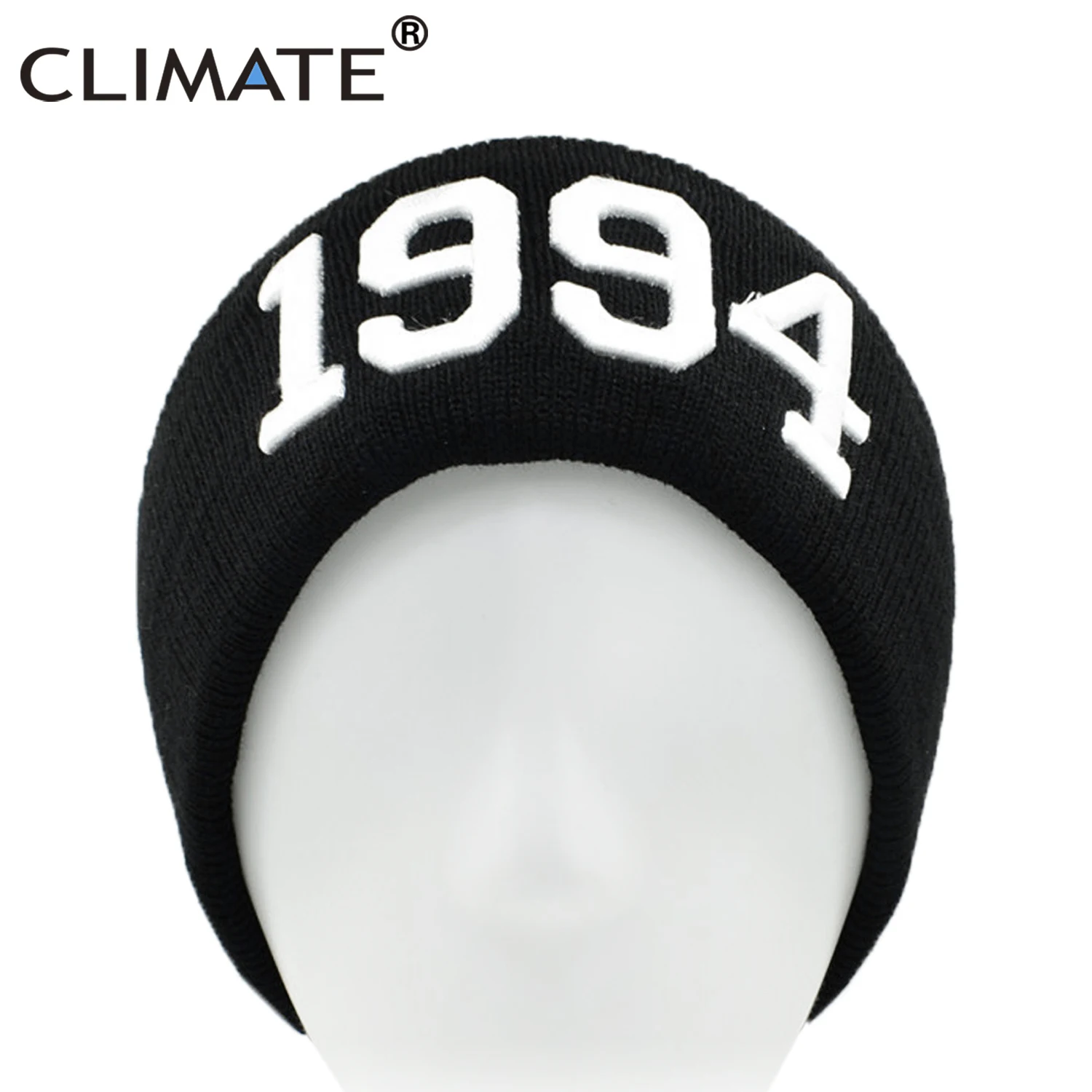 Климат 1994 Beanie Hat Джастин Бибер Логотип хип хоп зимняя шапочка мужская женская
