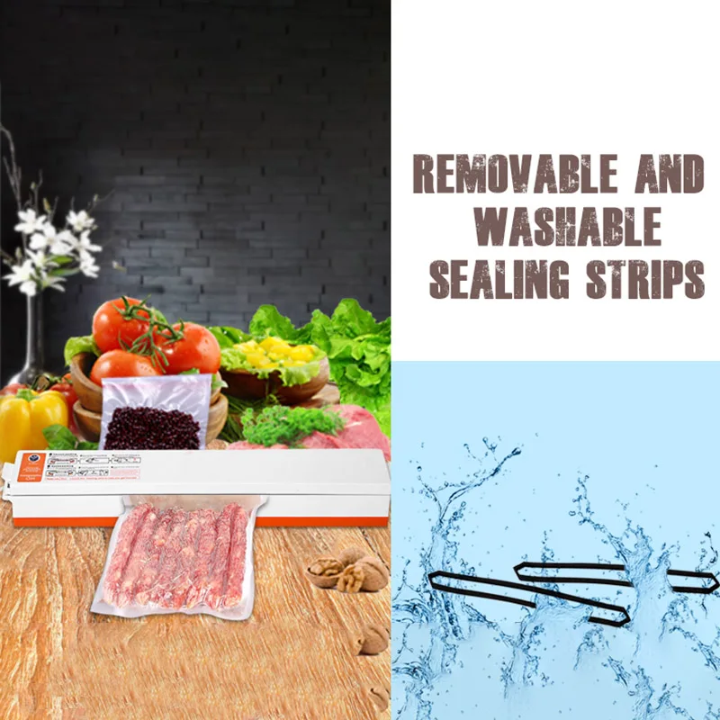 Бытовой пищевой вакуумный упаковщик упаковочная машина пленка в том числе 10 шт