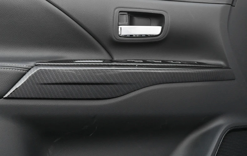 Автомобильный чехол для Mitsubishi Outlander 2013 ABS пластик внутренняя дверь подлокотник декоративная планка отделка 4 шт