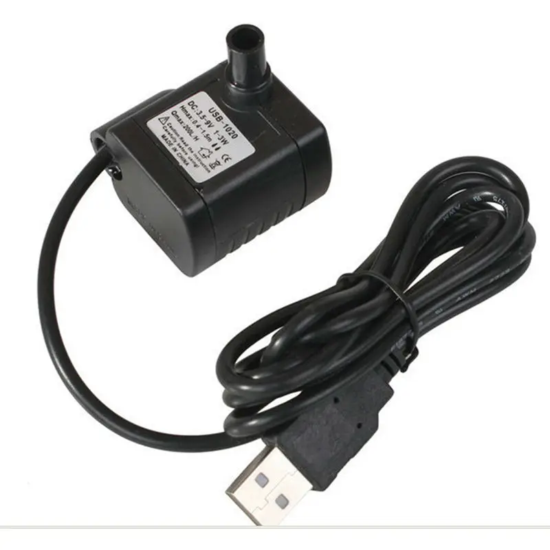 USB разъем DC насос микро бесщеточный напряжение DC3.5V 9V мощность 3 Вт головка 1 5 м