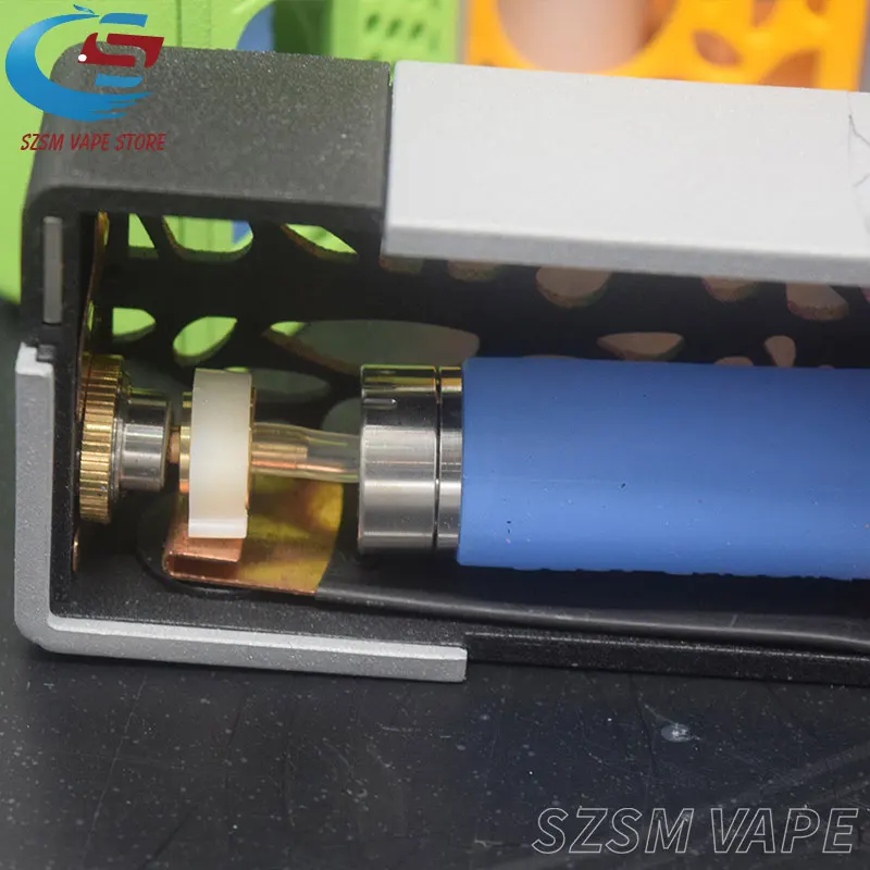 Fogger xbox Mechanical Squonk Box mod с QP KALI V2 RDA kit 8 мл силиконовая бутылка 18650 20700 батарея Автоматическая регулировка Vape Mod