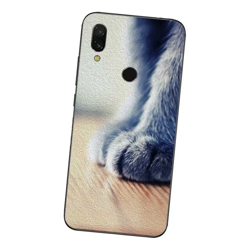N285 кошки симпатичные из мягкого ТПУ силиконовый чехол для Xiaomi Redmi Note 3 4 4X5 5A 6 7 Pro