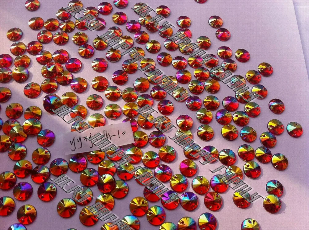 Свободные шарики круглые Форма 400 шт 10 мм акриловые кристаллы несколько