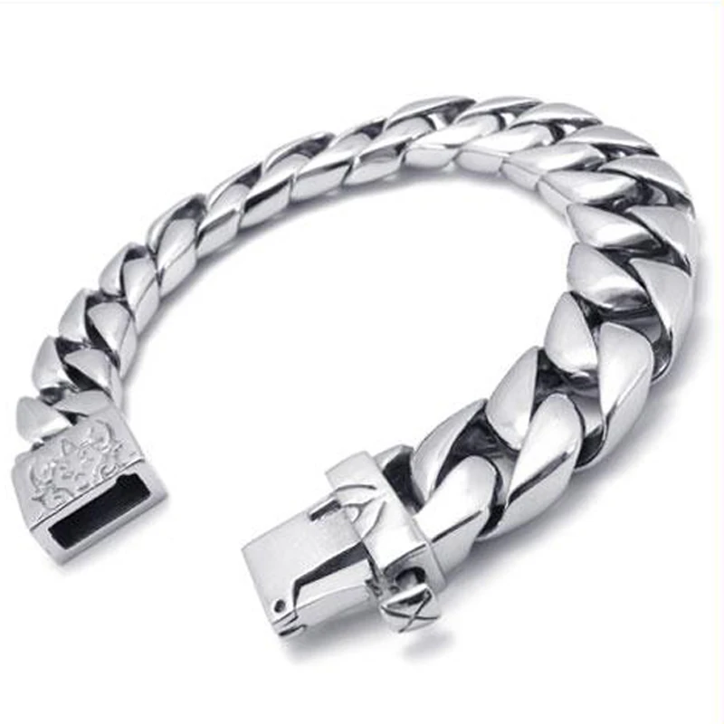 Лидер продаж Мужская модная бижутерия хип хоп серебряные цвета нержавеющая