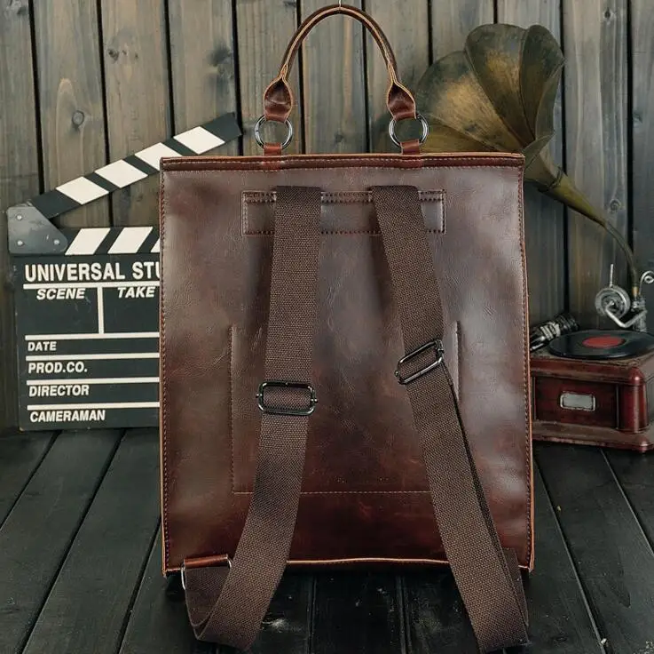 Винтажный Мужской кожаный рюкзак X Online 011817|leather backpack|vintage leather backpackbackpack sales |