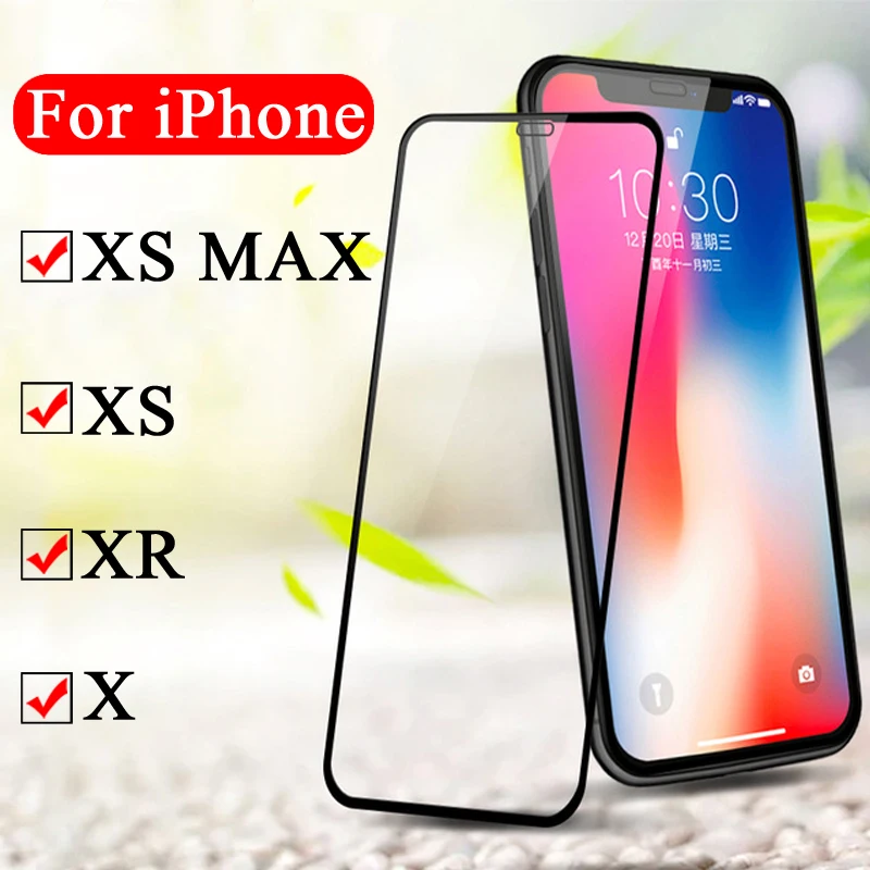 Защитный Стекло на iPhone Tremp X XS MAX XR Aphone x sx max rs защиты глас iPhoe r s Экран протектор