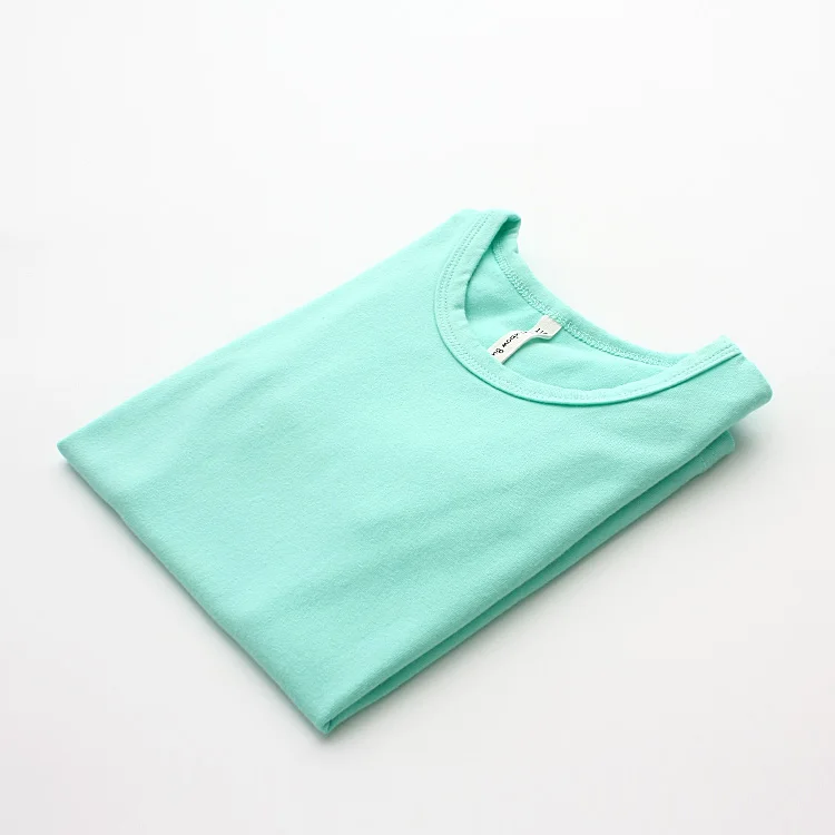long sleeve blue Летние детские футболки для мальчиков детские хлопковые футболки хорошего качества для мальчиков; Детские футболки для девочек футболки для маленьких девочек - Цвет: long sleeve blue