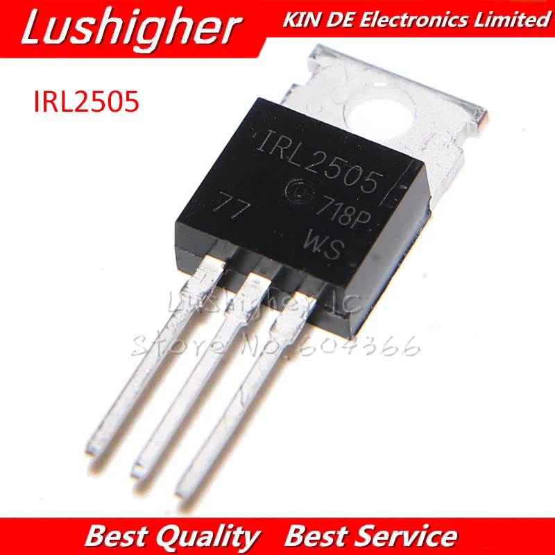 10 шт. IRL2505 220 IRL2505PBF TO220 MOSFET|mosfet to-220|mosfet 10pcs |