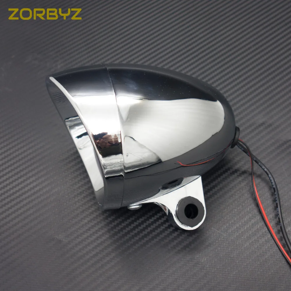 ZORBYZ хромированные СВЕТОДИОДНЫЕ пластиковые пулевидные фары