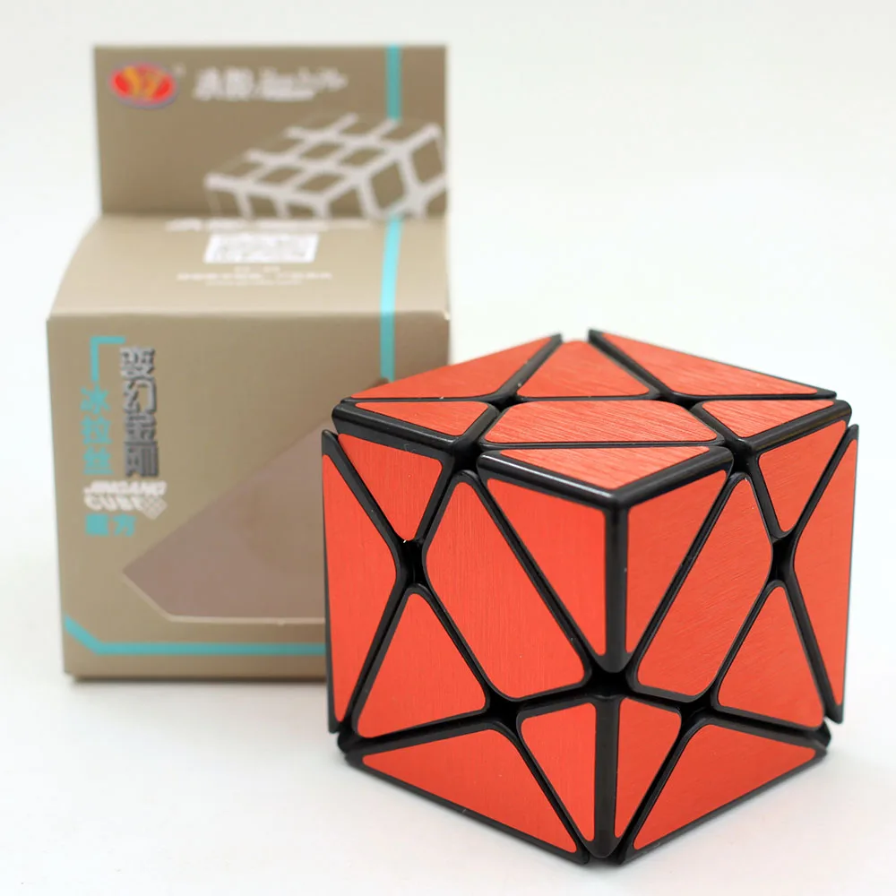 Yongjun YJ 3x3 зеркальный куб головоломка Новинка Серебряный/синий/красный скоростной зеркальный блок волшебный куб Развивающие игрушки подарки для взрослых