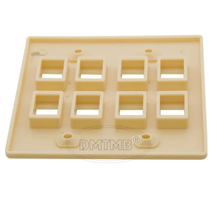 8 портовая настенная пластина keystone с 120X120 мм и цвета слоновой кости|wall plate|keystone wall